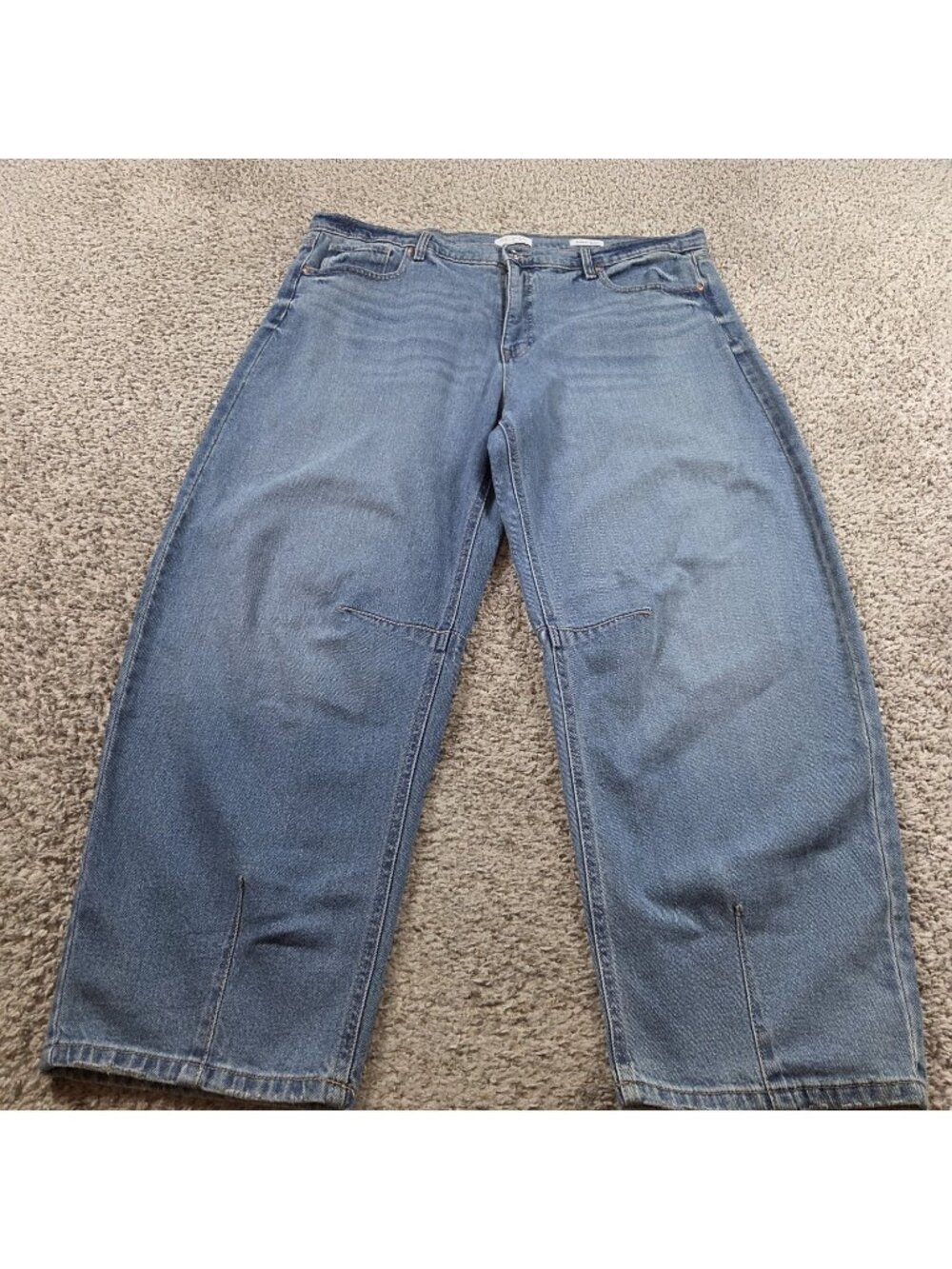 Sofia Jeans Womens 18 Cropped Barrel Leg Denim